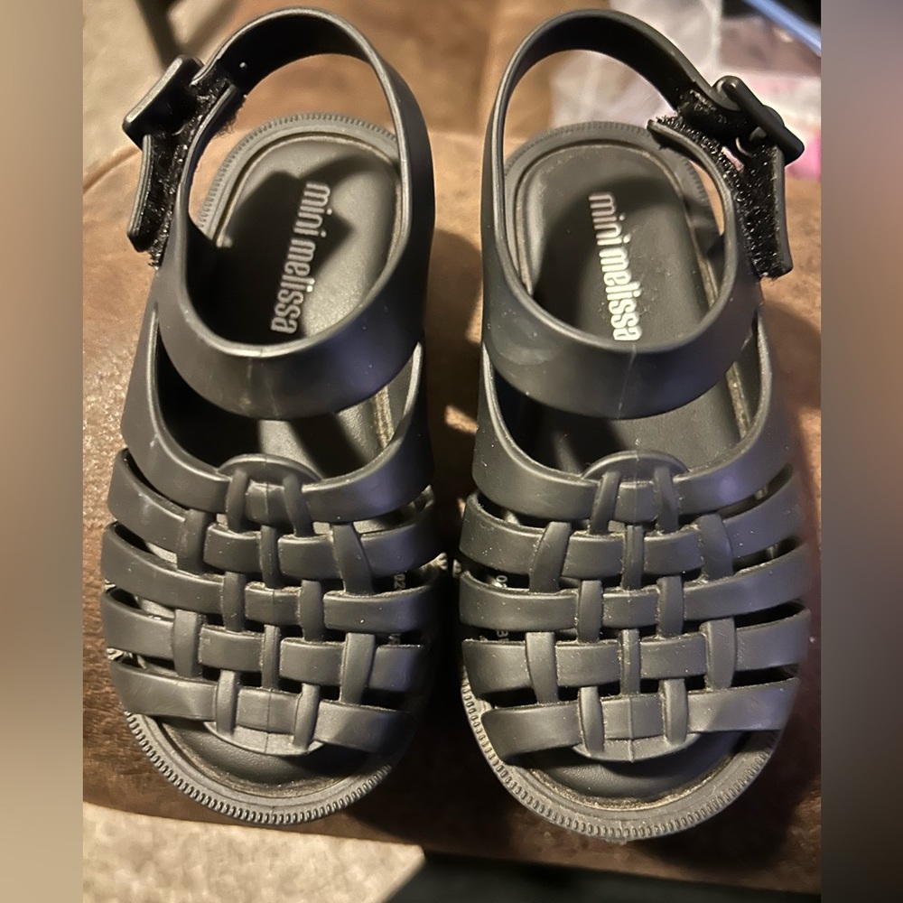 Mini Melissa sandals in almost new condition